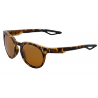 100% | Campo Sunglasses Men's In Brown/bronze Peak Polar Lens | Rubber