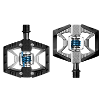 Crankbrothers | Doubleshot 2 Pedals | Black | Raw / Blue Spring | Steel