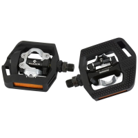 Shimano | Pd-T421 Spd Bike Pedals | Black | W/ Sm-Sh56 Cleats | Aluminum