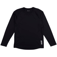 Poc | Resistance Dh Ls Jersey Men's | Size Small In Carbon Black | Nylon