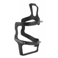 Whisky Parts Co. | No.9 Sel Carbon Water Bottle Cage | Matte Black | Left Side