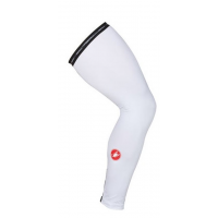 Castelli | Upf 50+ Light Cycling Leg Skins Men's | Size Medium In White | Polyester