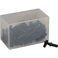 Dt Swiss | Squorx Pro Head Alloy Nipples | Black | 2.0X15Mm, Box Of 100