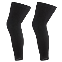 Giro | Chrono Knee Warmers Men's | Size Extra Large/xx Large In Black | Elastane/nylon/polyester