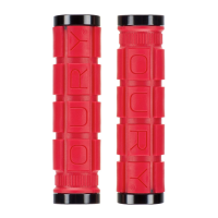 Oury | Lock-On Grips Red | Rubber