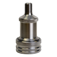 Silca | Presta Chuck Presta Valve, Aluminum | Rubber