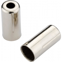 Jagwire | Precrimped Brake Housing End Cap Chrome, 5Mm Bottle/200