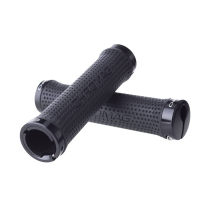 Chromag | Basis Grips Black Grips, Black Clamps | Rubber