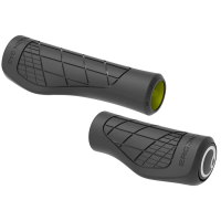 Ergon | Ga3 Twist-Shift Grip Set | Black | Right Twist-Shift, Left Regular | Rubber
