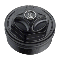 Rockshox | Air Top Cap Solo Air 35Mm Pike, Lyrik B1/yari In Black