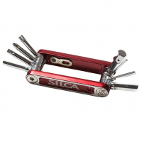 Silca | Nove Italian Army Knife Tool | Red | 9 Tools