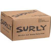 Surly | Plus Fat Bike Tube - 26"+ 26 X 3.0-4.8", Presta Valve | Rubber