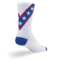 Sock Guy | Sgx 6" Daredevil Cycling Socks Men's | Size Small/medium In White | Nylon