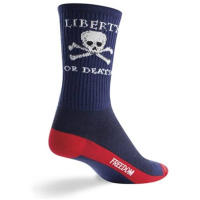 Sock Guy | Liberty Or Death | 6" Crew Socks Men's | Size Large/extra Large | Nylon