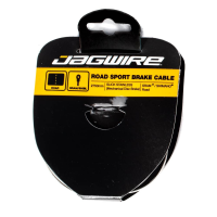 Jagwire | Sport Brake Cable Slick | Stainless | Slick | Stainless | 1.5X2750Mm, Road End