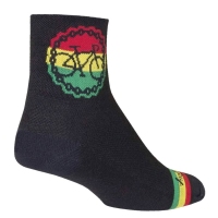 Sock Guy | Rasta | Ride 3" Classic Socks Men's | Size Large/extra Large