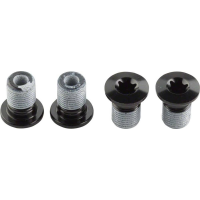 Shimano | Xt Fc-M8000 2X Chainring Bolts | Black | Set Of 4, 2X Crank | Aluminum