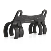 Lezyne | Hp Frame Pump Mount | Black | Hp Pump Nylon Bracket Mount