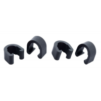 Jagwire | C-Clip Plastic Housing Guides | Black | 4-Pack