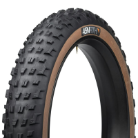 45Nrth | Vanhelga 26" Fatbike Tire 26"x4.2", 60Tpi, Tan Wall | Rubber