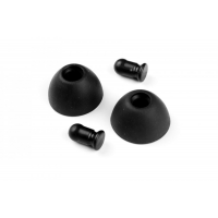 Enve | Road Bar End Plug Dome And Bullet 2 Pack | Plastic