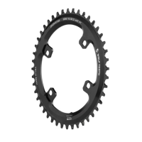 Wolf Tooth Components | Chainring For Shimano Grx Cranks | Black | 46T, Drop-Stop B | Aluminum