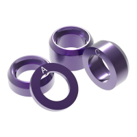 Oneup Components | Axle R Shims Purple