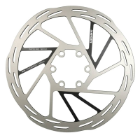 Sram | Paceline Axs Road Disc Brake Rotor | Silver/black | 160Mm, 6-Bolt
