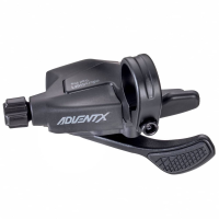 Microshift | Advent X Trail Trigger Pro Right Shifter | Black | 1X10 Speed, Thumb Pad, For Advent X Only