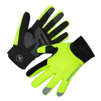 Endura | Women's Strike Glove | Size Extra Small In Hi Viz Yellow | Elastane/nylon/polyester