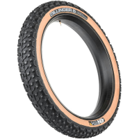 45Nrth | Dillinger 5 26" | Tan | Fatbike Tire 26X4.6, Tubeless, Folding | Tan | 60Tpi, 258 Studs