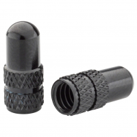 Deity | Presta Valve Caps | Black | Pair