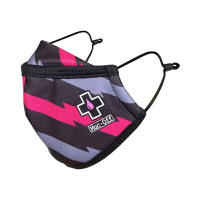 Muc-Off | Reusable Kid Face Mask In Black/bolt | 100% Polyester