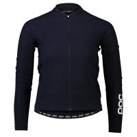 Poc | Essential Road Ls Women's Jersey | Size Large In Navy/black