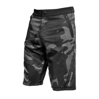 Fasthouse | Crossline 2.0 Shorts Men's | Size 38 In Black/camo | Spandex/polyester