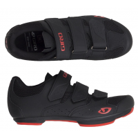 Giro | Rev Men's Road Shoes Women's | Size 39 in Black/Red
