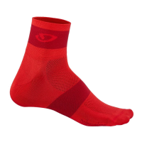 Giro | Comp Racer Socks Men's | Size Small in Bright Red