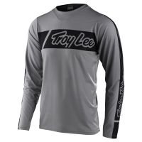 Troy Lee Designs | Skyline Air LS Jersey Men's | Size Small in Vox Gray
