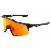 100% | Speedcraft Sunglasses Men's in Matte White/HiPER Blue Mirror