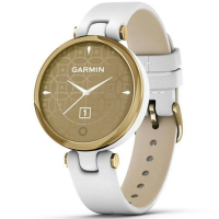Garmin | Lily Classic Smart Watch Gold/White, Italian Leather Band