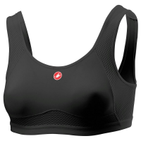 Castelli | Rosso Corsa Bra Women's | Size Large in Black