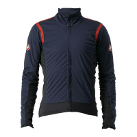 Castelli | Alpha RoS 2 Jacket Men's | Size Medium in Savile Blue/Red