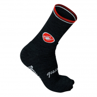 Castelli | Quindici Soft Sock Men's | Size Small/Medium in Anthracite