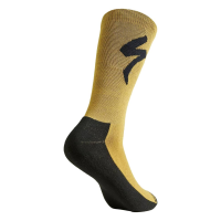 Specialized | Primaloft Lightweight Tall Logo Sock Men's | Size Large In Harvest Gold | Polyester/elastane/polyamide