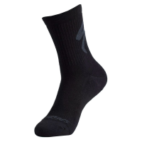 Specialized | Cotton Tall Logo Sock Men's | Size Small in Black
