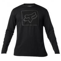 Fox Apparel | Women's Off Tilter LS T-Shirt | Size Extra Small in Black