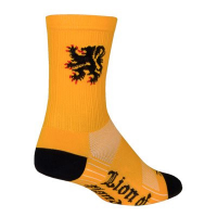 Sock Guy | Flanders Socks Men's | Size Large/Extra Large in Yellow/Black