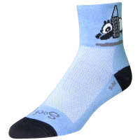 Sock Guy | Hump Day Socks Men's | Size Small/Medium in Blue/Black/White