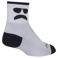 Sock Guy | Trooper Socks Men's | Size Small/Medium in White/Black