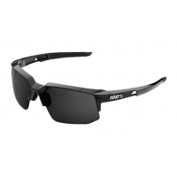 100% | Speedcoupe Sunglasses Men's in Soft Tact Black/Smoke Lens